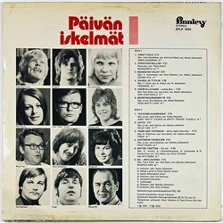 Reijo Tani, Jari Huhtasalo, Loiri, Pikkis LP Päivän iskelmät 1  kansi F levy EX- Käytetty LP