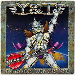 Y & T LP In rock we trust  kansi G+ levy EX Käytetty LP