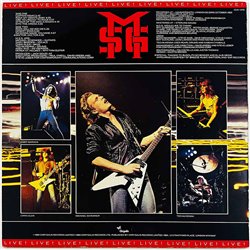 Michael Schenker Group LP Rock Will Never Die  kansi VG- levy EX Käytetty LP