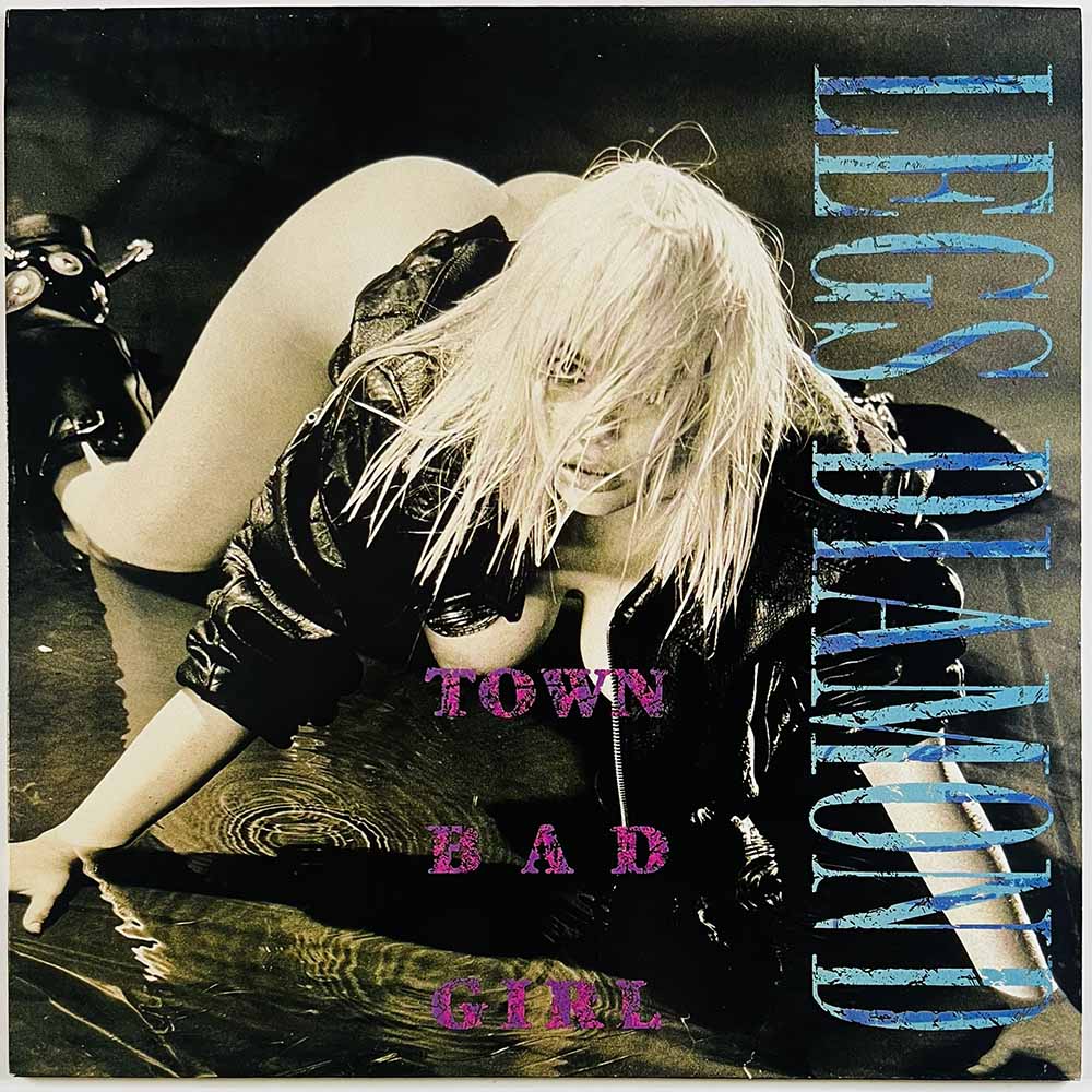 Legs Diamond LP Town Bad Girl  kansi EX- levy EX Käytetty LP