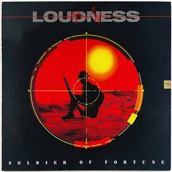 Loudness LP Soldier Of Fortune  kansi VG+ levy EX Käytetty LP