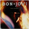 Bon Jovi LP 7800° Fahrenheit, Suomessa valmistettu  kansi VG levy EX- Käytetty LP