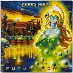 Pretty Maids LP Future World  kansi VG+ levy EX Käytetty LP