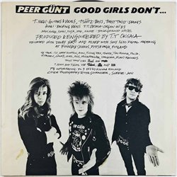 Peer Günt LP Good Girls Don't...  kansi VG+ levy EX- Käytetty LP