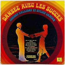 Johnny Halliday et Sylvie Vartan LP Dansez Avec Les Succes De Johnny Halliday  kansi VG+ levy VG- Käytetty LP