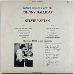 Johnny Halliday et Sylvie Vartan LP Dansez Avec Les Succes De Johnny Halliday  kansi VG+ levy VG- Käytetty LP