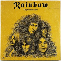 Rainbow LP Long live rock ‘n’ roll  kansi VG levy EX- Käytetty LP