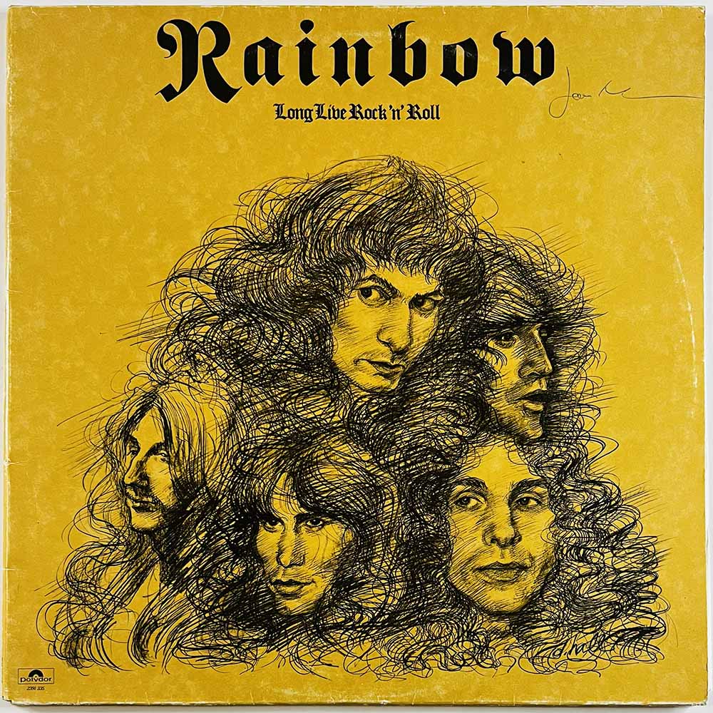 Rainbow LP Long live rock ‘n’ roll  kansi VG levy EX- Käytetty LP