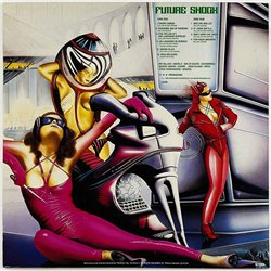 Gillan LP Future Shock, Made in Finland  kansi EX levy EX- Käytetty LP