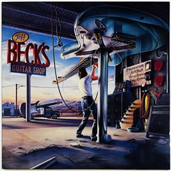 Beck Jeff LP Jeff Beck's Guitar Shop  kansi EX levy EX Käytetty LP