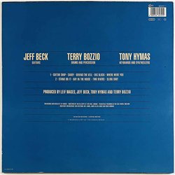 Beck Jeff LP Jeff Beck's Guitar Shop  kansi EX levy EX Käytetty LP