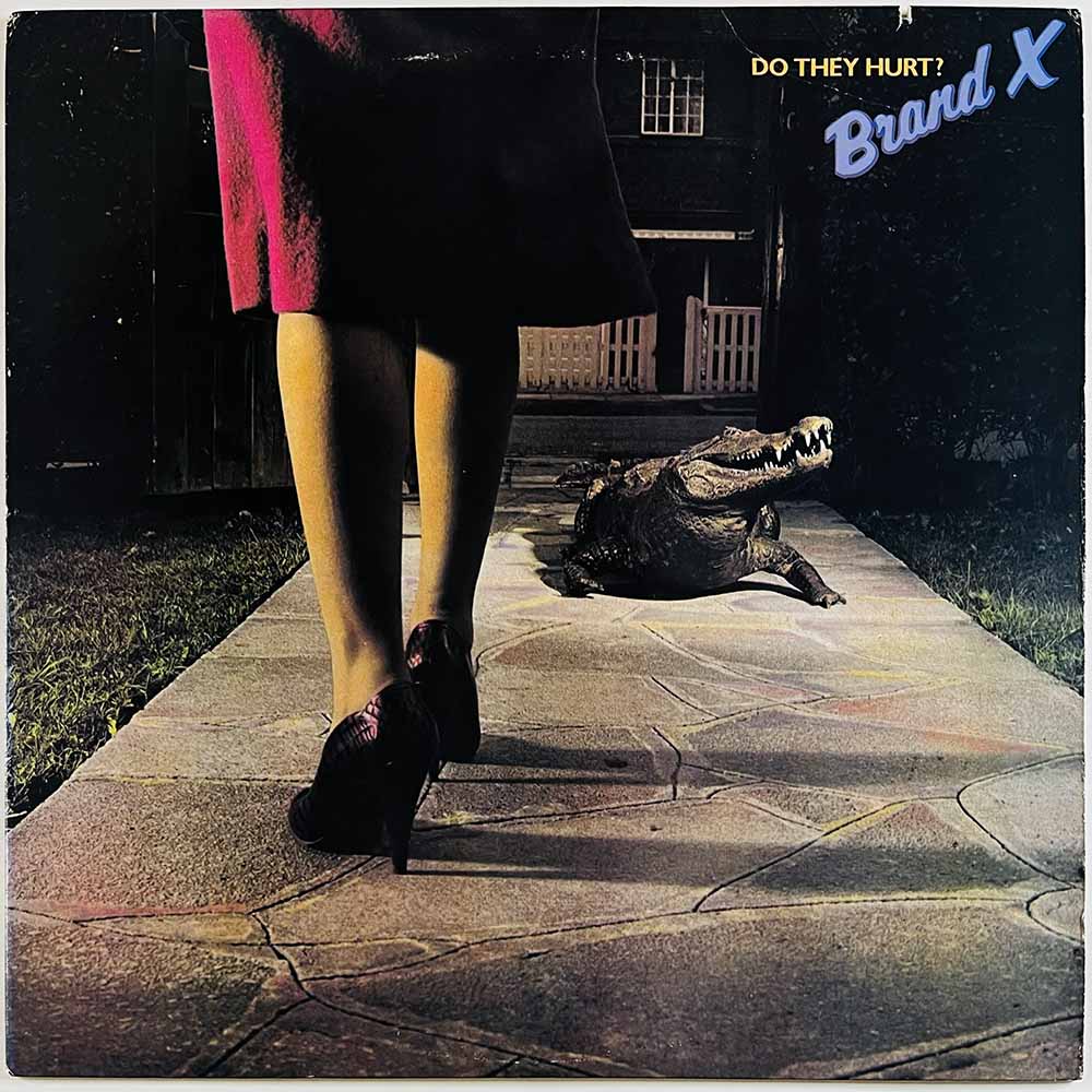 Brand X LP Do they hurt?  kansi EX- levy EX Käytetty LP
