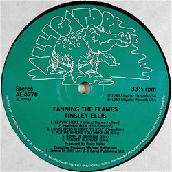 Ellis Tinsley LP Fanning The Flames  kansi EX- levy EX Käytetty LP