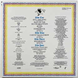 Rainbow LP On Stage 2LP  kansi EX levy EX Käytetty LP