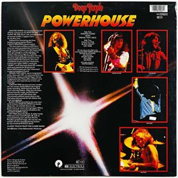 Deep Purple LP Powerhouse  kansi VG- levy EX Käytetty LP