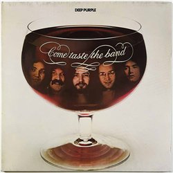 Deep Purple LP Come taste the band  kansi EX levy EX Käytetty LP