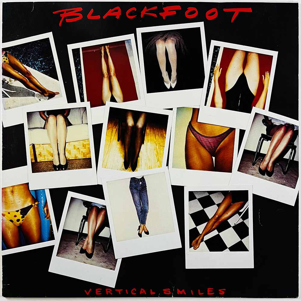 Blackfoot LP Vertical Smiles  kansi VG+ levy EX- Käytetty LP