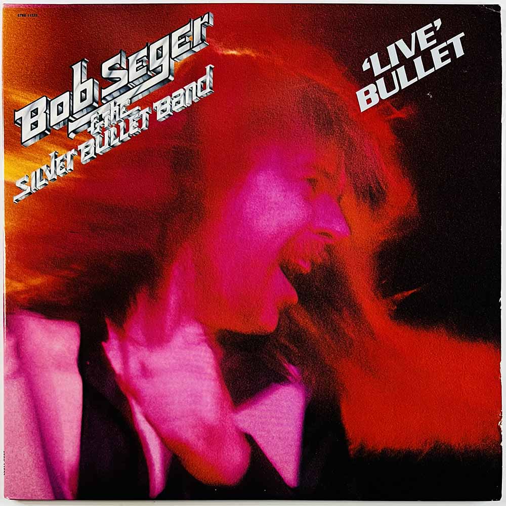 Bob Seger & the Silver Bullet Band LP Live Bullet 2LP  kansi EX levy EX Käytetty LP