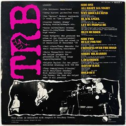 Tom Robinson Band LP TRB Two  kansi VG+ levy EX Käytetty LP