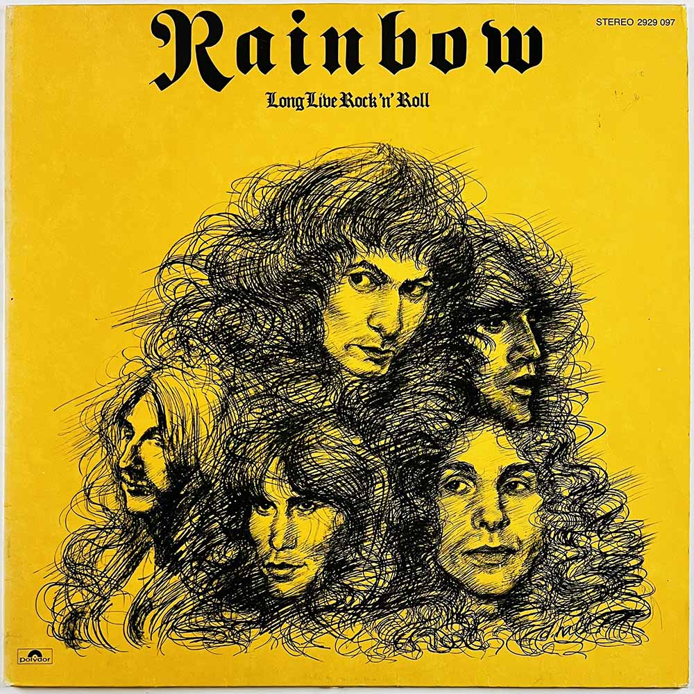Rainbow LP Long live rock’n’Roll  kansi VG+ levy VG+ Käytetty LP