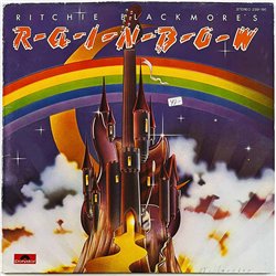 Rainbow LP Ritchie Blackmore's Rainbow  kansi G+ levy EX Käytetty LP