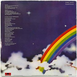 Rainbow LP Ritchie Blackmore's Rainbow  kansi G+ levy EX Käytetty LP