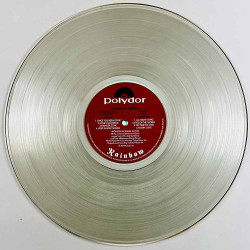 Rainbow LP Down to earth, clear vinyl  kansi VG- levy EX Käytetty LP