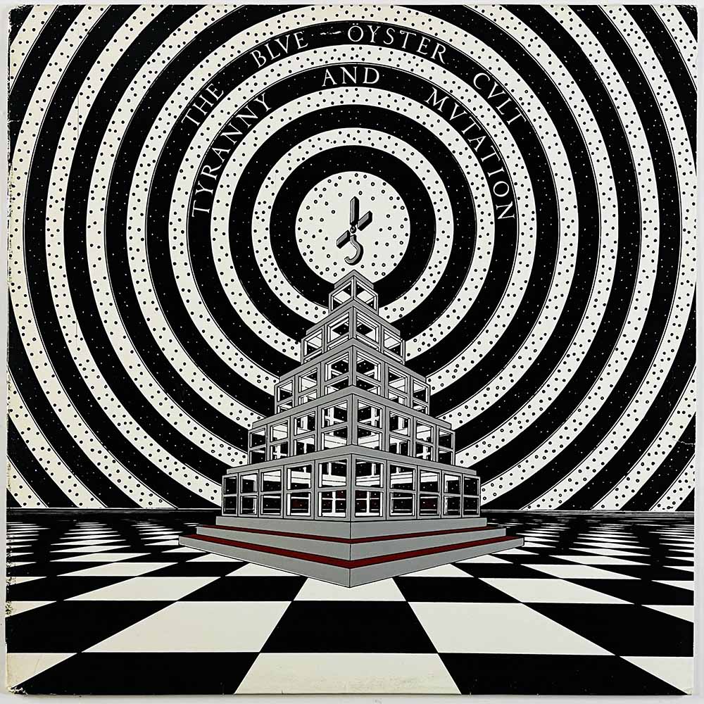 Blue Öyster Cult LP Tyranny and mutation  kansi VG levy EX Käytetty LP