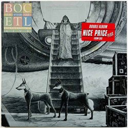 Blue Öyster Cult LP Extraterrestrial Live 2LP  kansi EX- levy EX Käytetty LP
