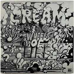 Cream LP Wheels of fire 2LP  kansi EX- levy EX Käytetty LP