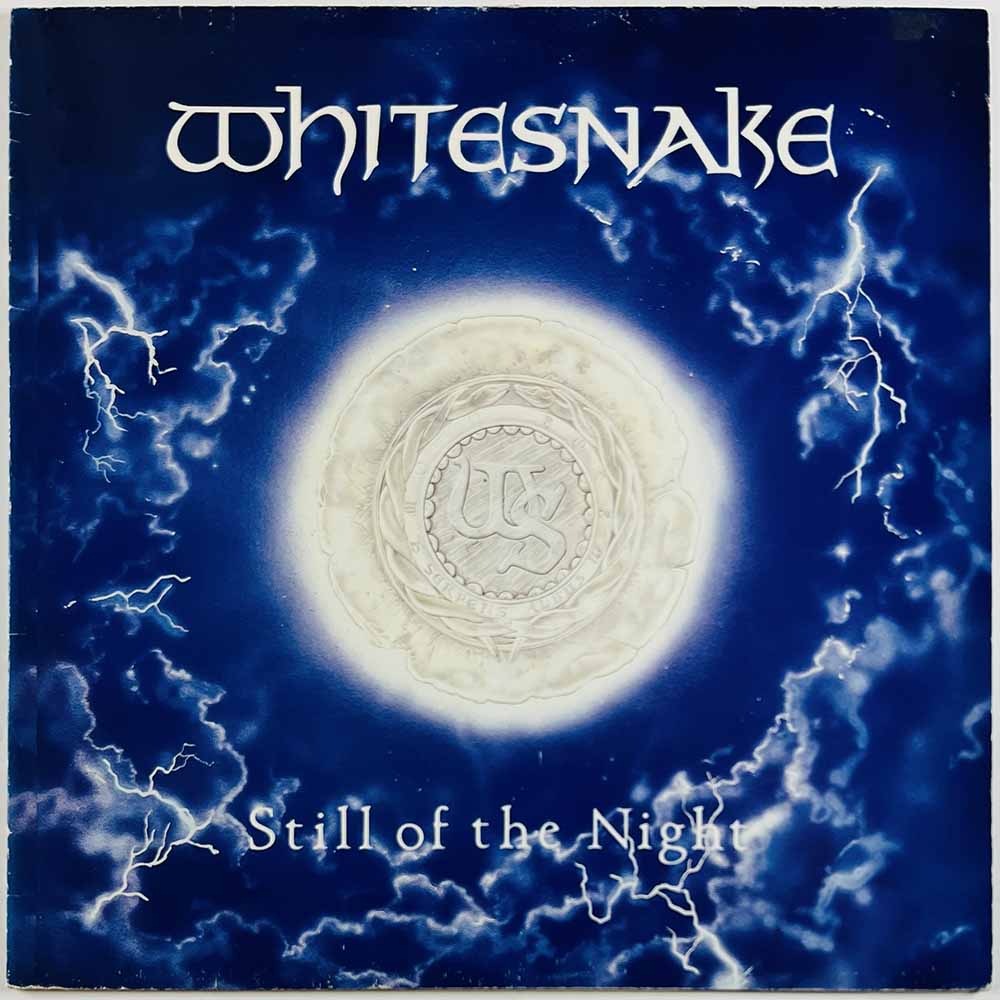 Whitesnake LP Still of the night, 12-inch maxi  kansi VG levy EX Käytetty LP