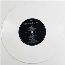 Whitesnake LP Give me all your love, 12-inch maxi  kansi EX- levy EX Käytetty LP