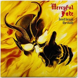 Mercyful Fate LP Don’t break the oath  kansi VG+ levy EX Käytetty LP
