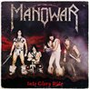 Manowar LP Into glory ride  kansi G+ levy EX Käytetty LP