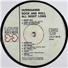 Hurriganes LP Rock and roll all night long, 1.painos  kansi G+ levy VG+ Käytetty LP
