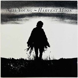 Young Neil LP Harvest Moon  kansi EX levy EX Käytetty LP