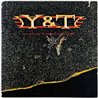 Y & T  LP Contagious  kansi G+ levy EX Käytetty LP