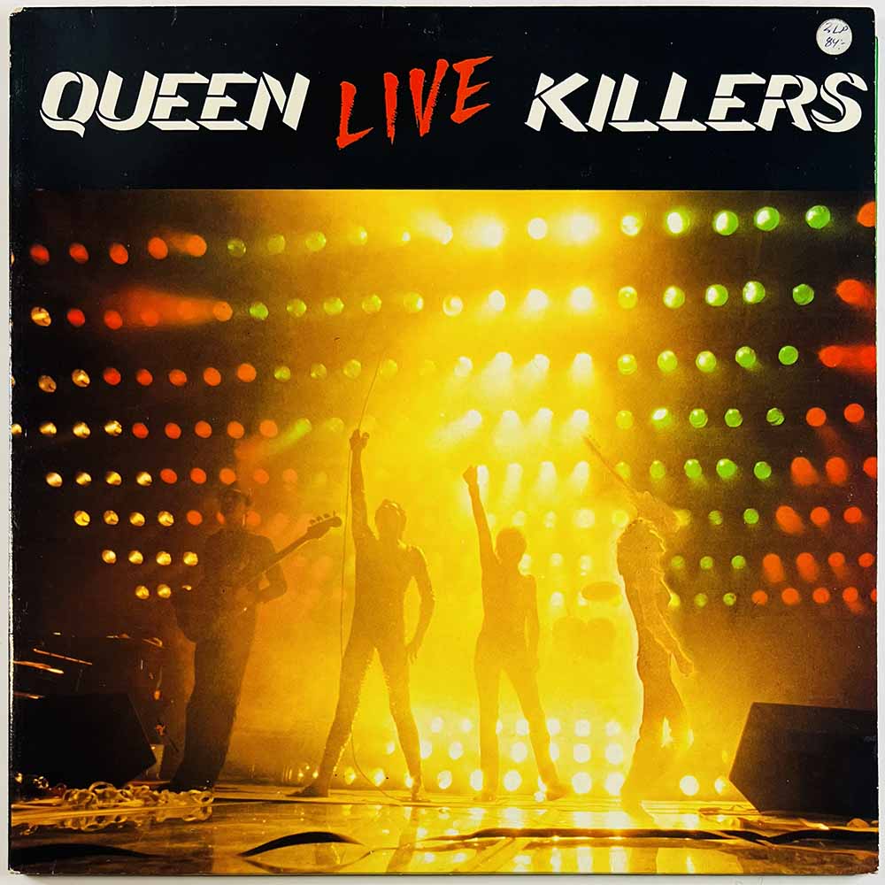 Queen LP Live Killers 2LP  kansi VG+ levy EX- Käytetty LP