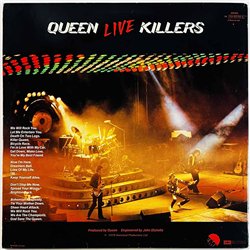 Queen LP Live Killers 2LP  kansi VG+ levy EX- Käytetty LP