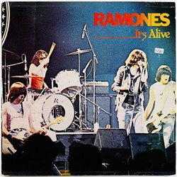 Ramones LP It’s Alive 2LP  kansi VG- levy EX Käytetty LP