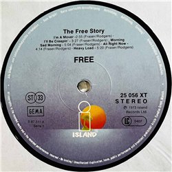 Free LP The Free Story 2LP  kansi VG+ levy EX Käytetty LP