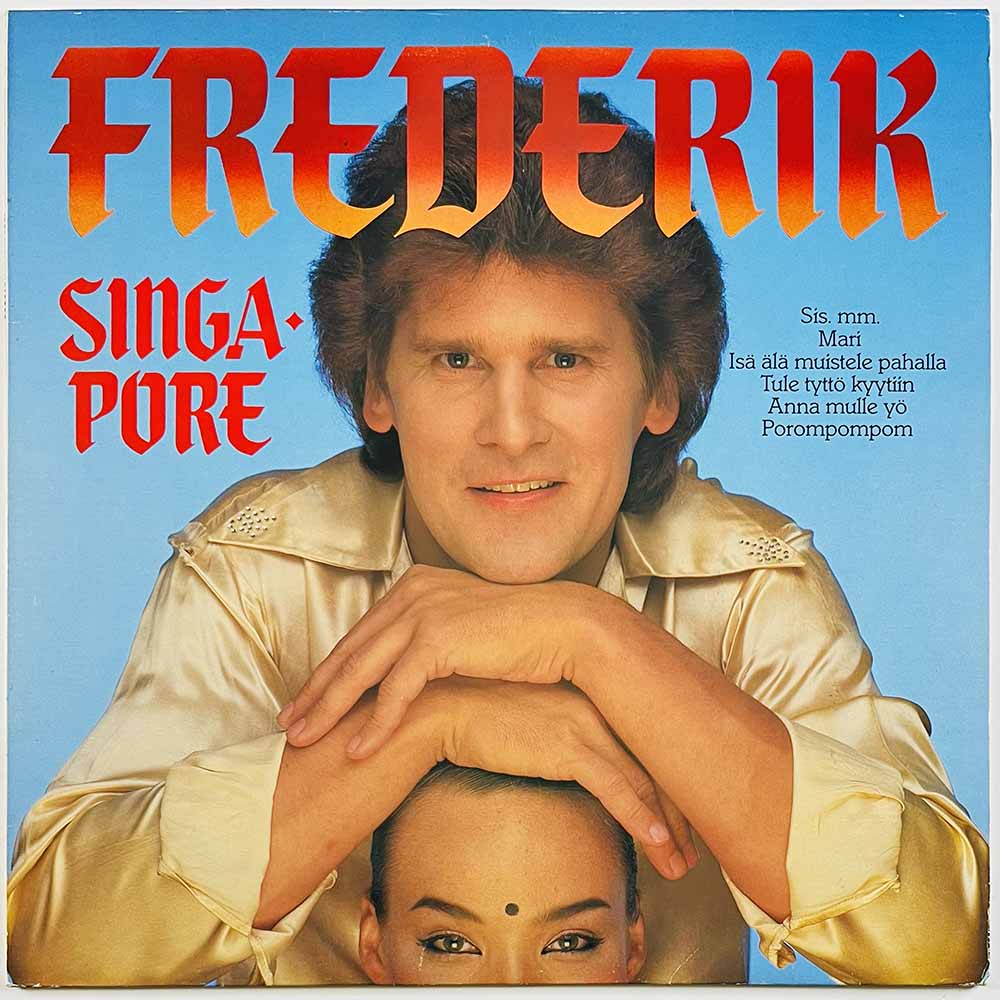 Frederik LP Singapore  kansi EX- levy EX- Käytetty LP