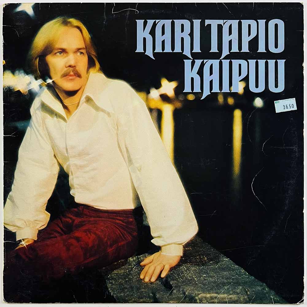 Kari Tapio LP Kaipuu  kansi VG levy VG Käytetty LP