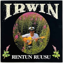 Irwin Goodman LP Rentun ruusu  kansi EX- levy VG Käytetty LP