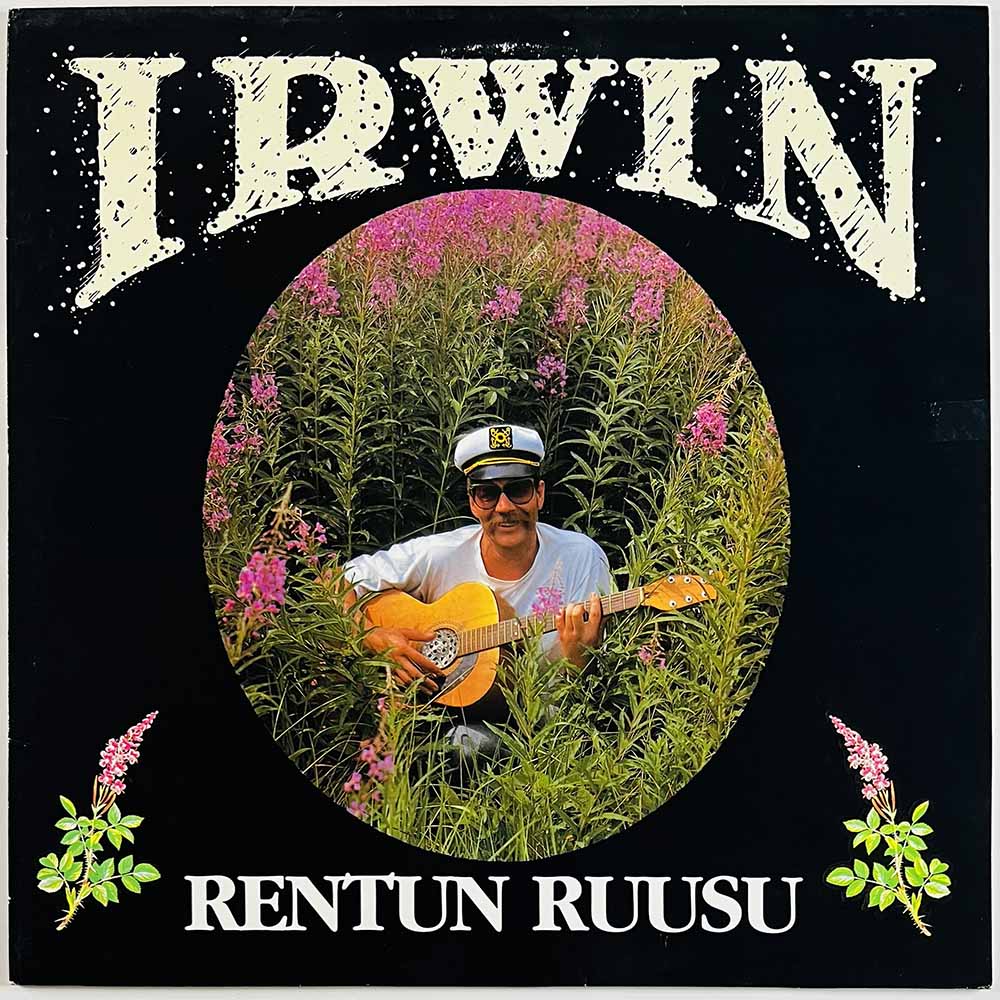 Irwin Goodman LP Rentun ruusu  kansi EX- levy VG Käytetty LP