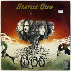 Status Quo LP Quo  kansi G+ levy G+ Käytetty LP