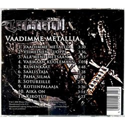 Teräsbetoni 2006 5051011493126 Vaadimme Metallia CD Begagnat