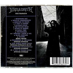 Megadeth 1994 724359862323 Youthanasia CD Begagnat