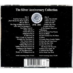 Whitesnake Käytetty CD The Silver Anniversary Collection 2CD  kansi VG+ levy EX- Käytetty CD