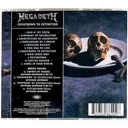 Megadeth 1992 724359862026 Countdown to extinction CD Begagnat